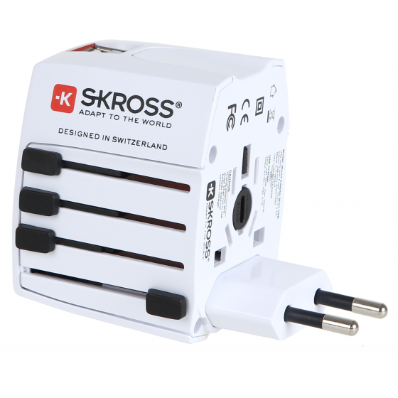 Wereldstekker MUV USB | Skross